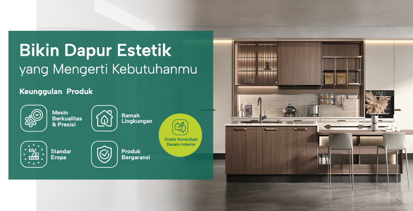 Bikin Dapur Estetik yang Mengerti Kebutuhanmu